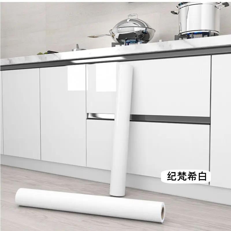 80cm Self-adhesive Kitchen Cabinets Wallpaper Rolls for Walls PVC Waterproof Marble Wall Stickers Vinyl Contact Paper Home Decor