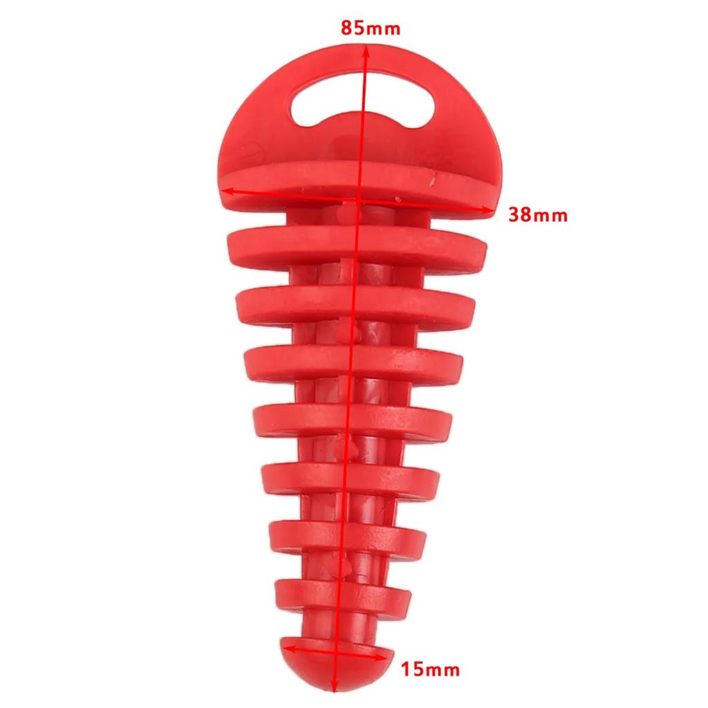 Заглушка выхлопной трубы Мотоциклетная выхлопная труба Резиновая заглушка для продувки Заглушка для мойки глушителя выхлопной трубы Защита трубы для Yamaha Honda Kawasaki