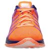 Nike Flyknit Lunar 2 Нескользящие Устойчивые к истиранию Низкие Повседневные Беговые Кроссовки Женские Фиолетово-Оранжевые 620658-815