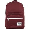 Pop Quiz Backpack, Unisex Burgundy Backpack