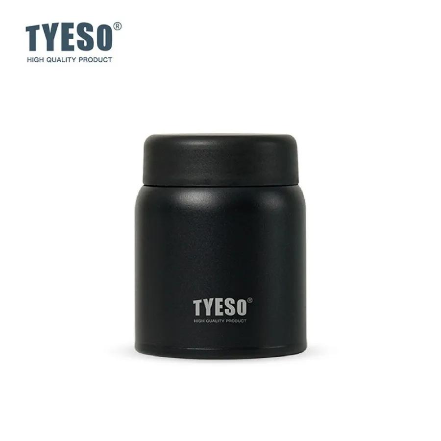 Tyeso 220 мл Милые термосы Компактная вакуумная колба Матовая нержавеющая сталь Портативная термокружка Стильная Герметичная Ежедневный незаменимый предмет