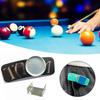 1PC Billiard Chalk Storage Box With Hanging Clip Iron Round Square Chalk Clip Magnetic Absorption Billiard Supplies