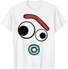 Fashion Casual Pixar Toy Story 4 Forky Large Surprised Face T-Shirt Unisex