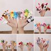Cartoon Finger Puppet Set Plush Hand Puppets for Storytelling Early Education Soothing Doll Plush Toy Birthday Party Christmas Gifts