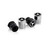 4Pcs/Set Car Valve Stem Caps Cover Waterproof Car Accessories For Mercedes-Benz AMG CLA CES CLS SLK GLK CLK SLS CLG GLE GLC GLB EQC GLA GLS SLC