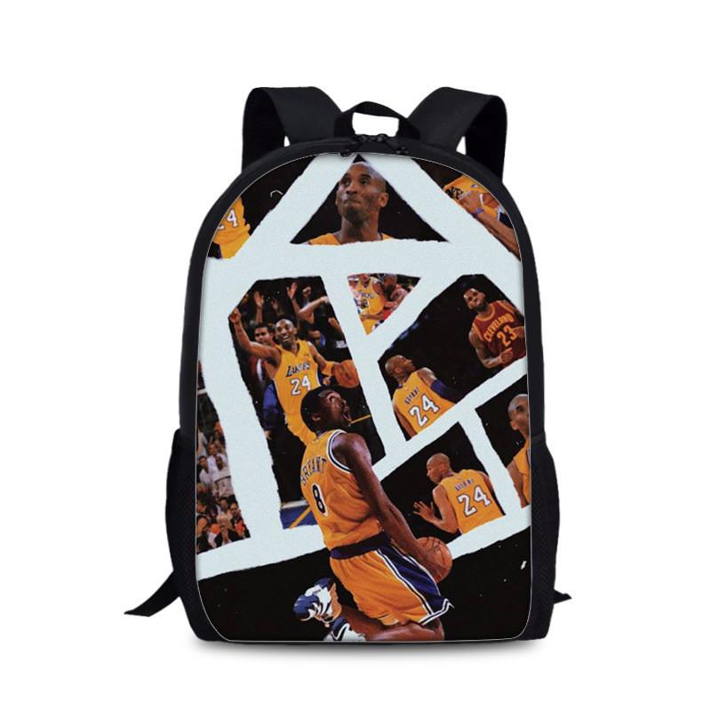 Школьный рюкзак Kobe Bryant из нейлона для повседневного использования и занятий спортом