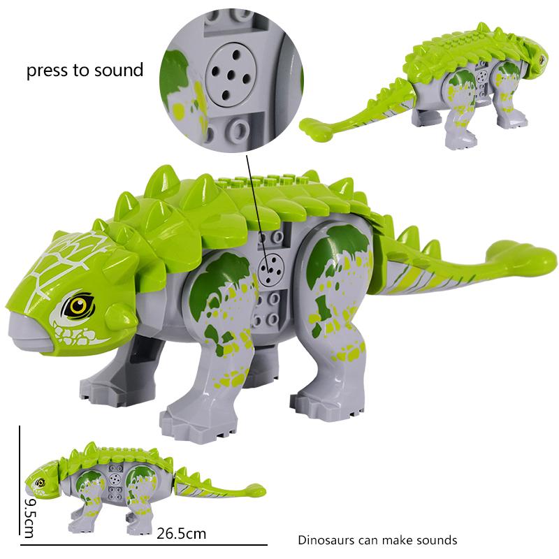 MOC Мир Динозавров Юрского Периода Брахиозавр Строительные Наборы Кубики Кирпичики Фигурки Динозавров Раптор Парк Динозавров Игрушки для детей подарки