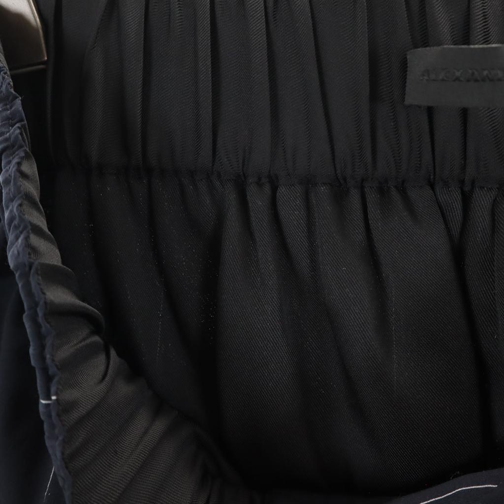 Alexander Wang Striped Pattern Easy Pants 44 Navy Women Used