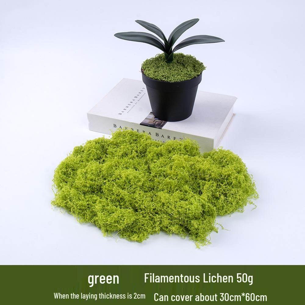 Artificial Simulation Moss Grass for Landscaping and Potted Arrangements