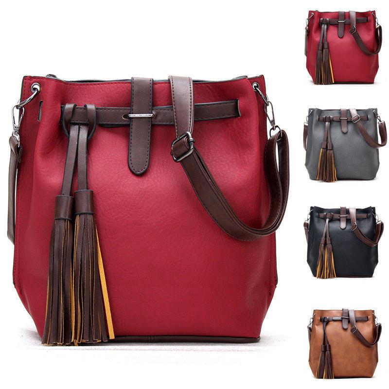 Handbag Women 2018 Shoulder Bag Pu Leather Messenger Hobo Bag Satchel Tote New
