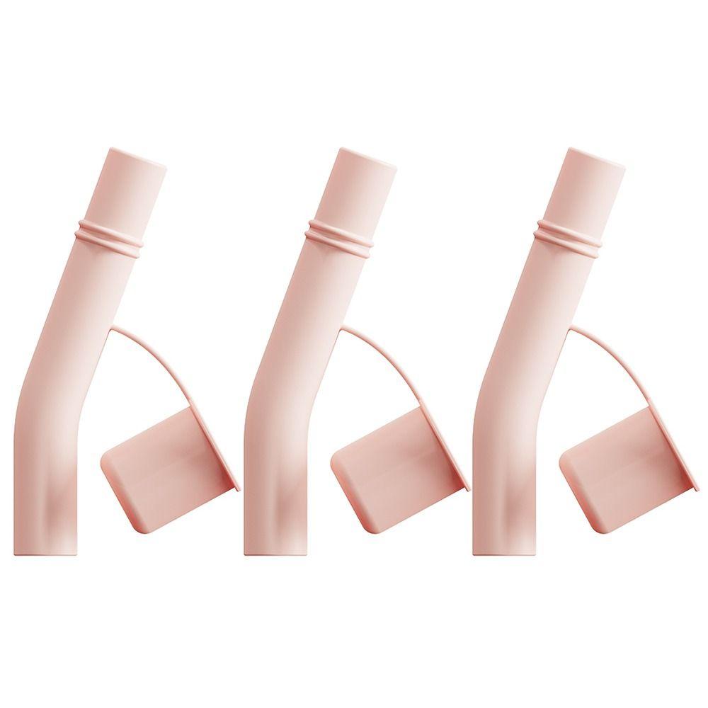 3 шт. Многоразовая соломинка Удлиненная крышка-заглушка Защита от проливания и протекания Насадки для соломинок для стакана Stanley