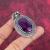 Amethyst Pendant Gemstone Jewelry, 925 Solid Sterling Silver Pendant, Gift For Women Handmade Pendant