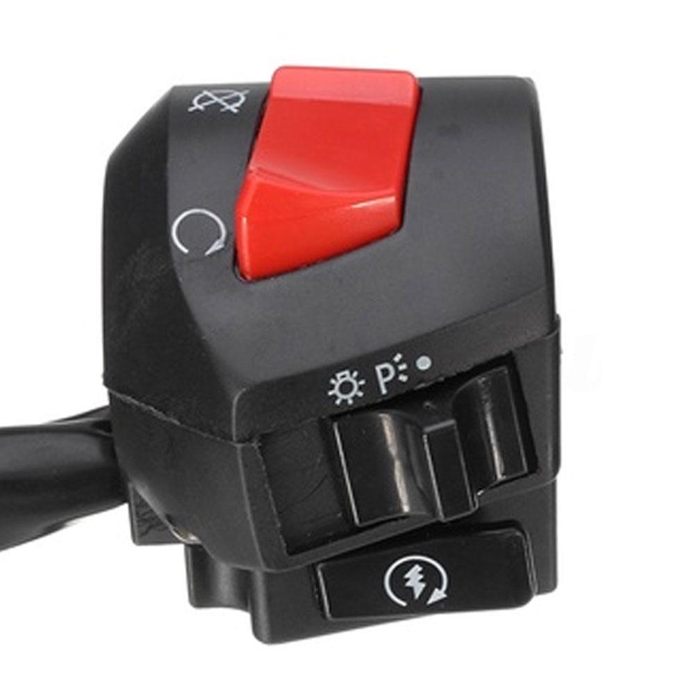 Cars Auto Parts Signal Turn Control Light Handlebar Switch Horn 2Pcs/Set Motorcycle Universal