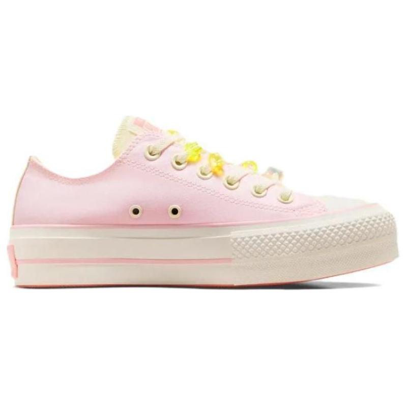Converse All Star Lift Удобные Дышащие Эспадрильи с Низким Верхом Женские Розовые
