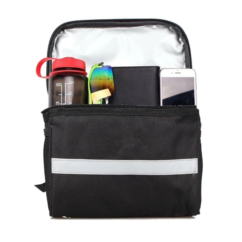 Водонепроницаемая сумка для хранения на переднем руле большой емкости, велосипедная сумка