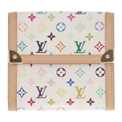 M92983 Трехстворчатый кошелек Monogram белый/разноцветный Женский