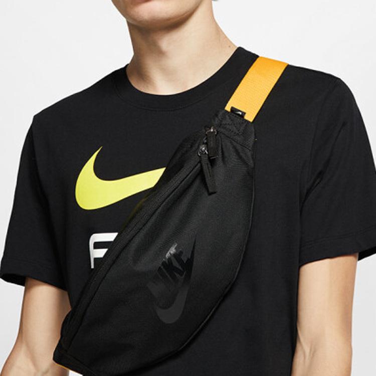 Nike Спортивная поясная сумка Heritage Унисекс Сумки Желтая BA5750-013