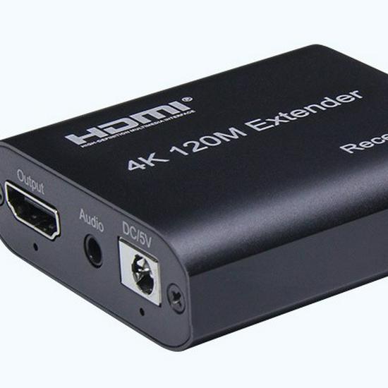 4K HDMI удлинитель с 120-метровым выходом с зацикливанием и аудио