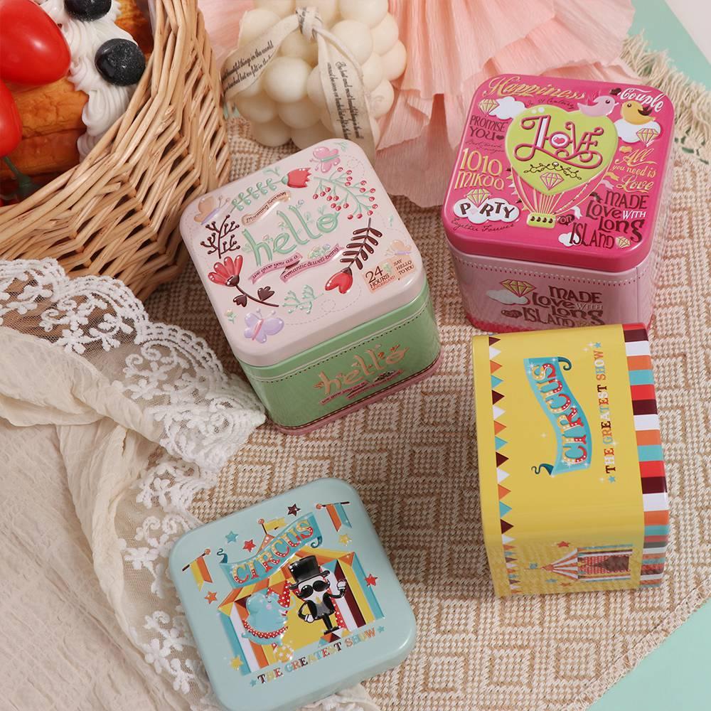 Изысканная подарочная коробка 3D мультфильм 3D коробка для хранения всякой всячины контейнер кейс жестяная коробка детские подарки