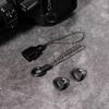 8 шт. быстросъемных пряжек для ремня DSLR-камеры, треугольные адаптеры с ABS-крышкой, мини-соединители с разрезным кольцом для камер