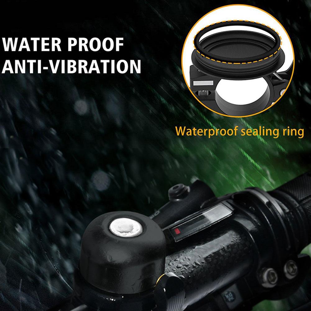 Противопотерянное крепление для велосипеда Велосипедный звонок Локатор Чехол Классический Латунный Водонепроницаемый Для Air Tag GPS-трекера Под держателем велосипедного звонка