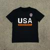 2026 Новая футболка Dream Team США Национальная баскетбольная Тренировочная с коротким рукавом Разминочная Для бросков Уличная Модная Верхняя одежда Мужская Одежда