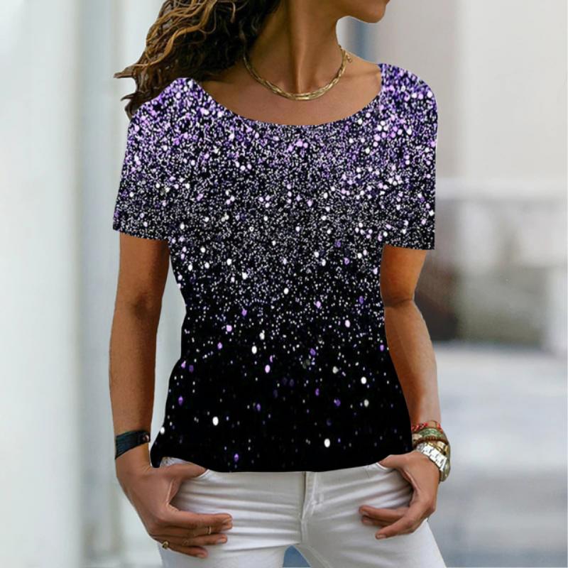 Лето 2022, женские футболки, модные топы с короткими рукавами с 3D принтом, женская винтажная одежда, футболки большого размера с круглым вырезом, футболки в стиле Харадзюку