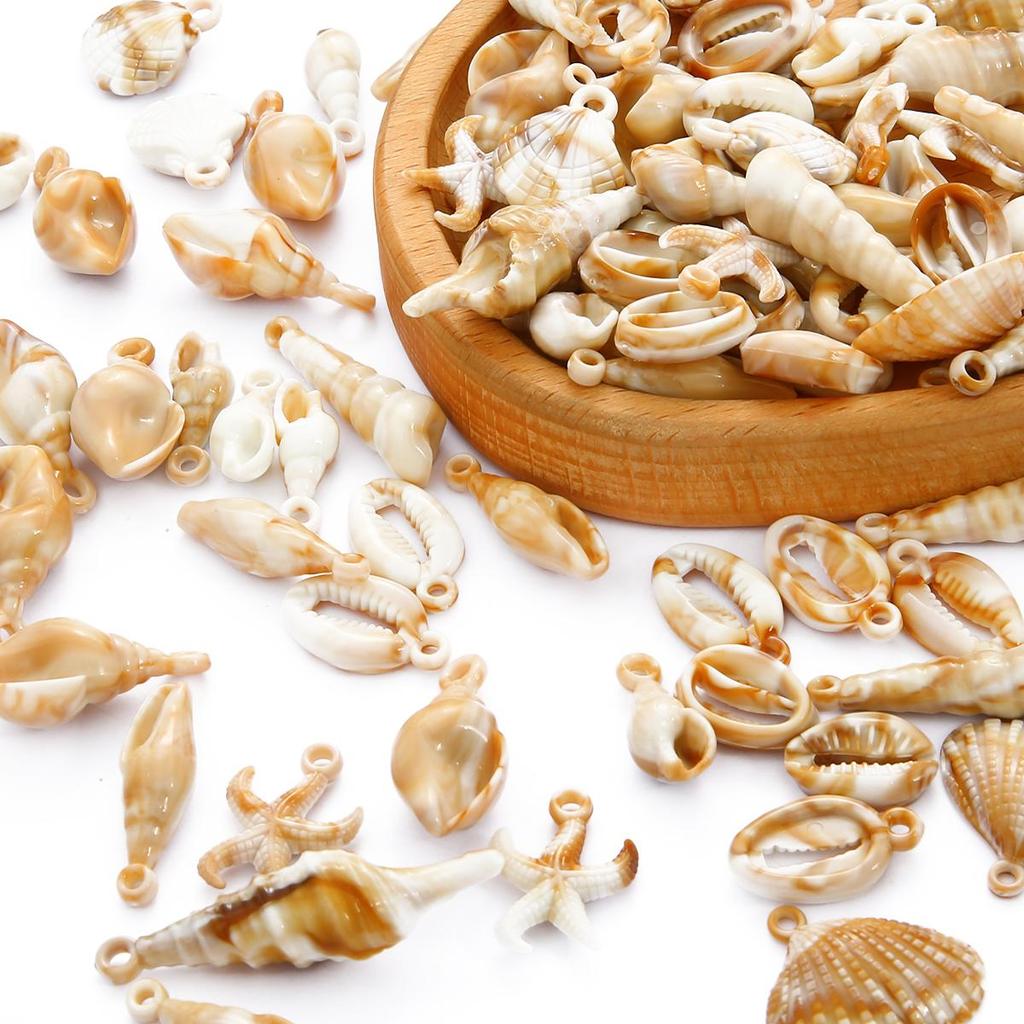 30 г/пакет акриловая оболочка серии подвески аксессуары для изготовления ювелирных изделий DIY серьги браслет ожерелье