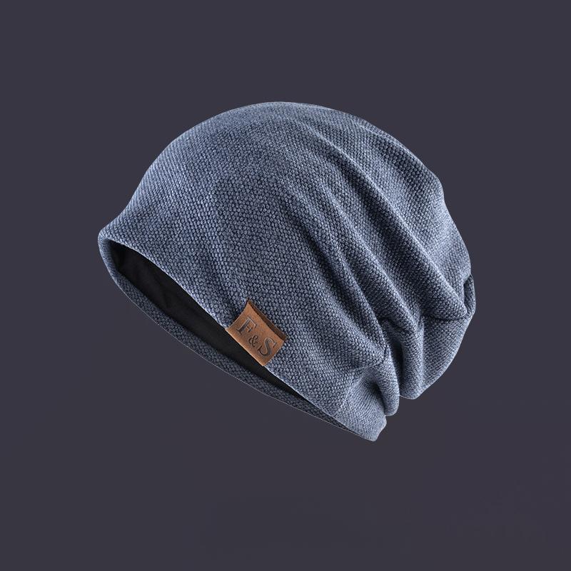 Hat, Women's, Winter Windproof Hat, Pile Top Hat, Spring and Autumn Anti Messy Hair, No Pressure, Sleeping Hat for Men, Fashionable Hat