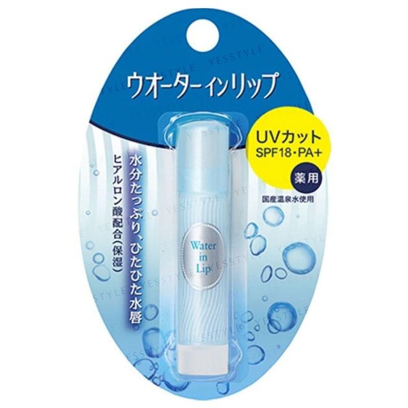 Shiseido Water In Lip Лечебный стик для губ UV F Бальзам для губ SPF 18 PA+