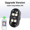 RGB Led Car Strobe Lights Motorcycle LED Flash Position Wireless Light Aircraft Airplane Helicopter Warning Lights Accessories