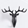 1pc Wall Hanging Hook Vintage Deer Head Antlers for Hanging Clothes Hat Scarf Key Deer Horns Hanger Rack