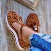 Women's Sandals Summer 2025 Casual Flat Platform Heel Tassel Buckle Strap Female Sandals Platform Vulcanized Shoes for Women New