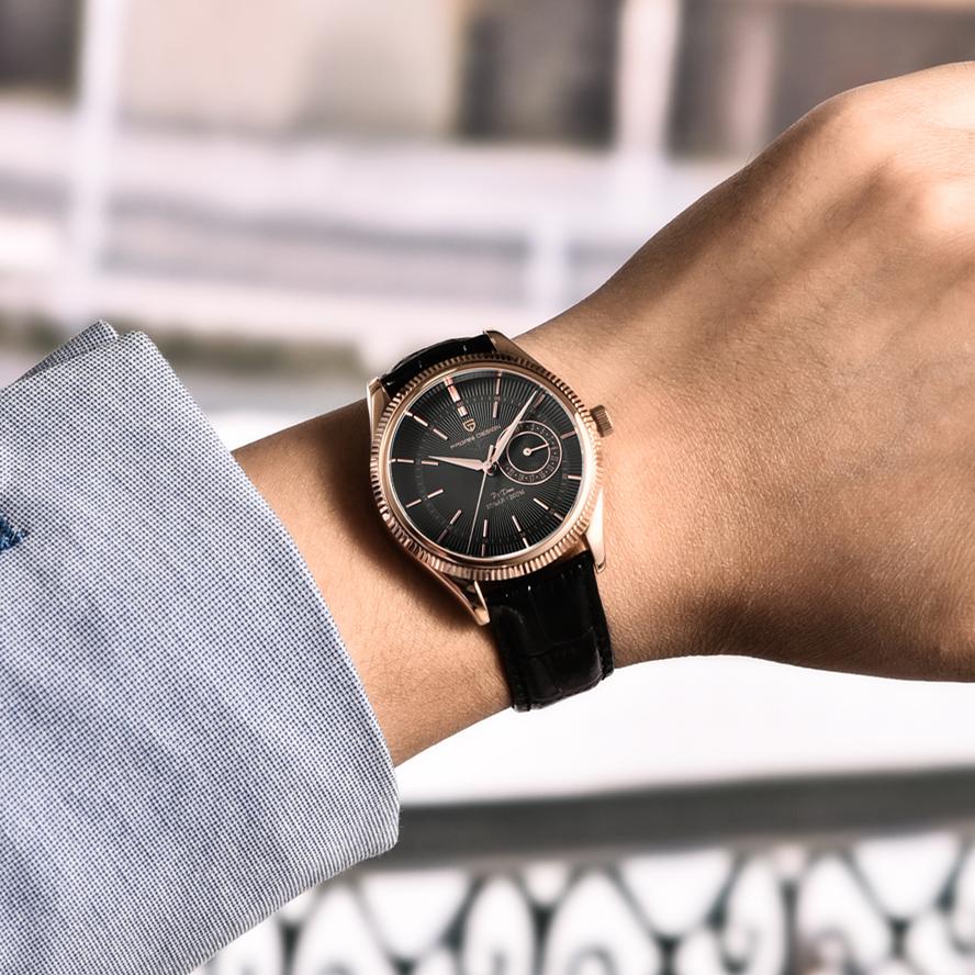 Pagani Design Новые роскошные мужские часы TOP Brand с коробкой Водонепроницаемые мужские кварцевые часы 200M