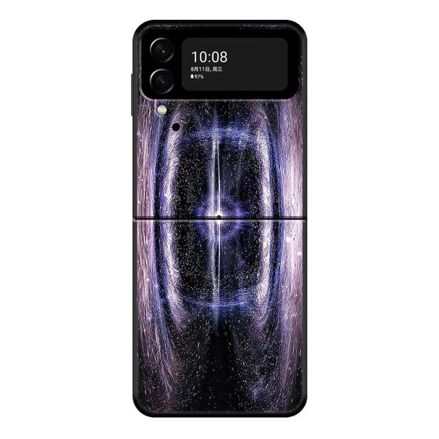Чехол для телефона Galaxy Celestial Body Love для Samsung Galaxy Z Flip 4 Z Flip3 5g, твердый чехол-книжка для Galaxy Z