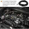 16.4 Feet Black Vacuum Hose ID 1/8 Inch(3Mm) High Temperature Silicone Vacuum Tubing Hose, 3/16Inch(5Mm) Vacuums Tube, Line Kit For Automotive And