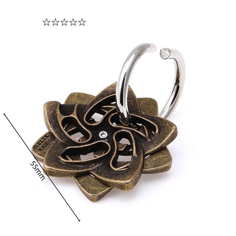 Kid Educational Puzzle Toy Luban Lock Alloy Logic Puzzle Chinese Play Classical