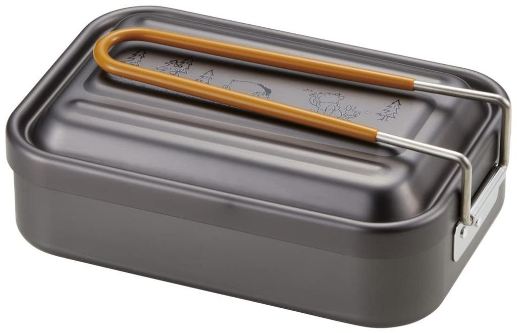 Skater Aluminum Messtin Mess Outdoor Messing with Measuring Measuring Disney Winnie the Pooh Cooker, Tray, 600ml, Pad, Design, AFTM6N-A