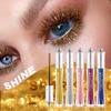 Тушь для ресниц Glitter Flash с мерцающими бриллиантовыми блестками, водостойкая, не смазывающаяся, стойкая, увеличивающая объем, макияж для глаз
