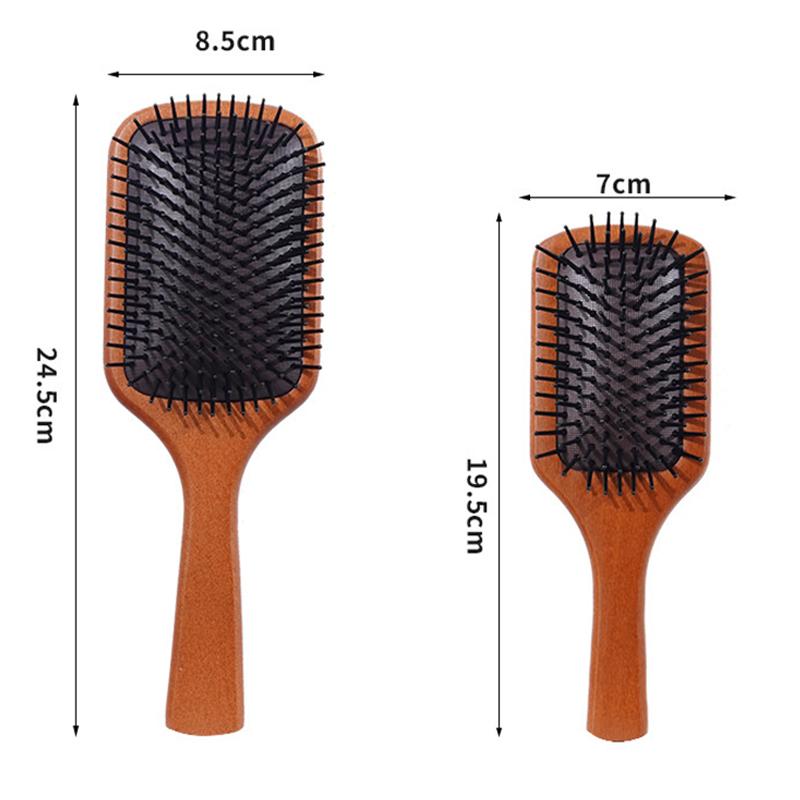 Для массажа расческа подушка безопасности антистатическая для волос воздушная подушка деревянная расческа для волос мокрые кудрявые распутывание расческа для волос парикмахерская укладка