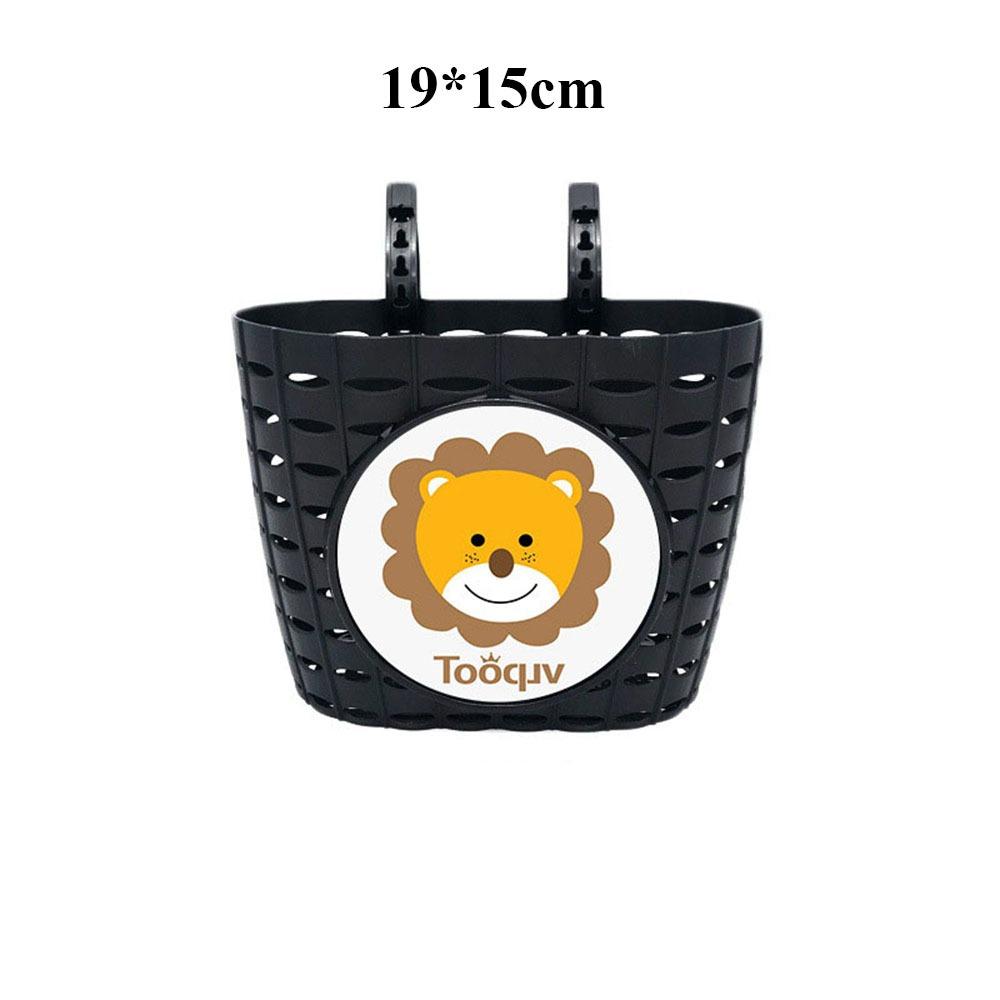 Детский пластиковый велосипедный багажник, руль для самоката, студенческая передняя корзина, передняя сумка для велосипеда, задние велосипедные аксессуары