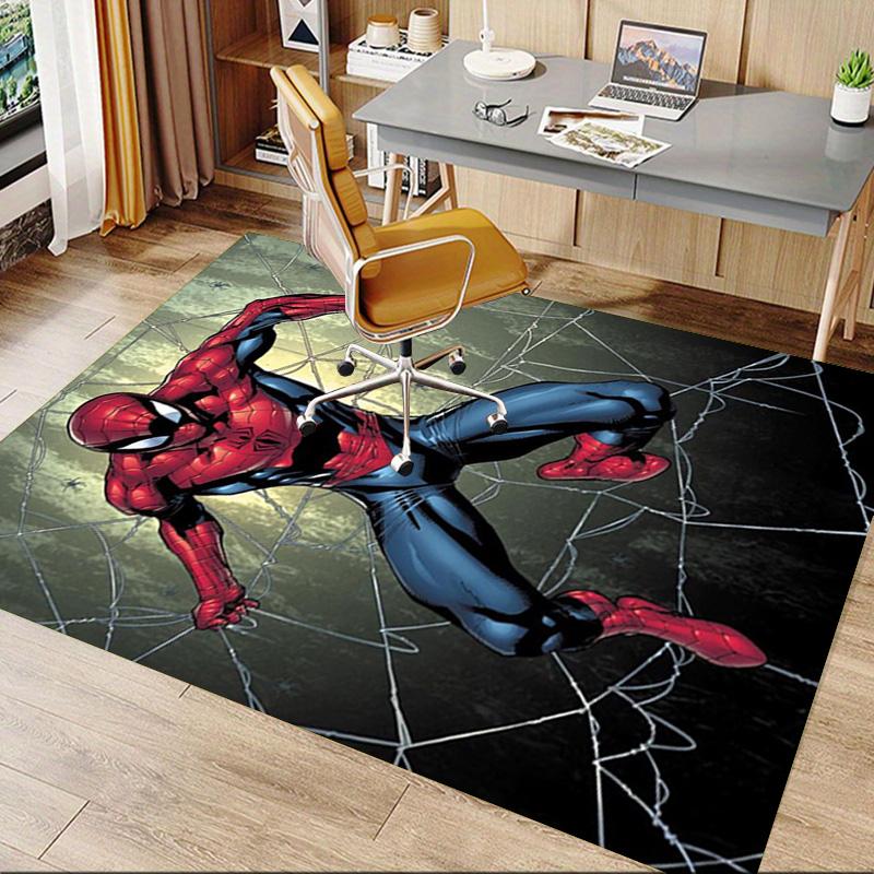 Spiderman Wonder Carpet For Playroom Bedroom Living Room Sofa Home Decorkids Game Area Rug Nonslip Floor Mat