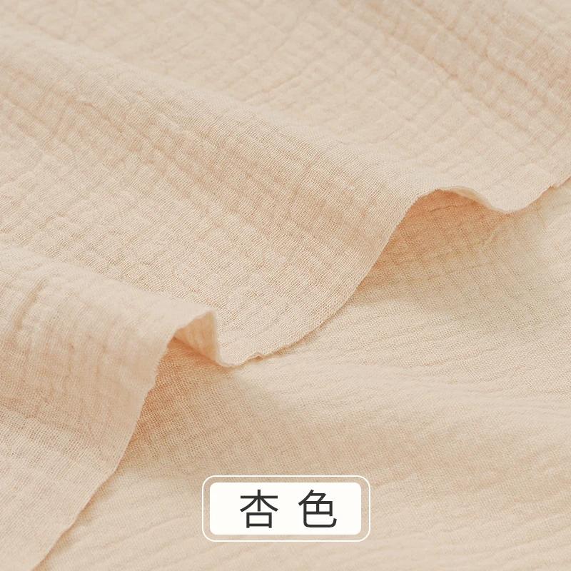 135x50/500 см Чисто хлопчатобумажная двухслойная марлевая ткань Для шитья детских банных полотенец, одеял, пижам Ручная работа DIY Ткань для шитья