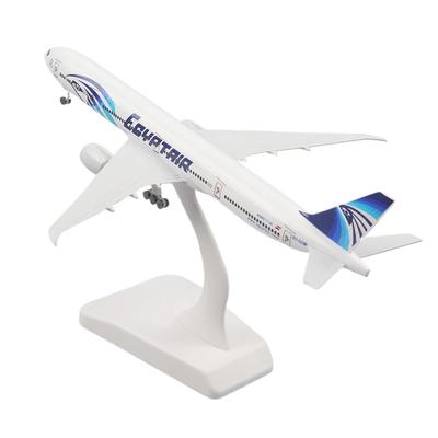 Игрушечные самолеты 20 см Air Egypt B777 Airways Авиалинии Металлический Масштабный Самолет Коллекционный Самолет Боинг 777 Самолет Детские Игрушки Сувенир