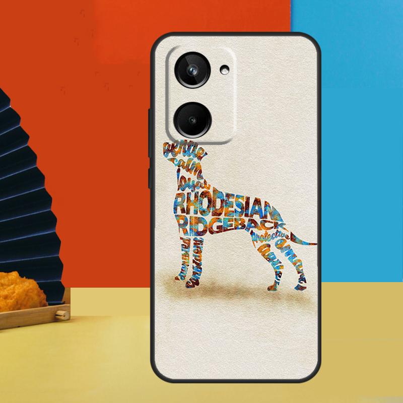 Rhodesian Ridgeback Dog For Realme GT7 Pro GT6 10 11 12 13 14 15 Pro Plus C55 C67 C63 C61 C53 C31 C65 C71 C75 Case
