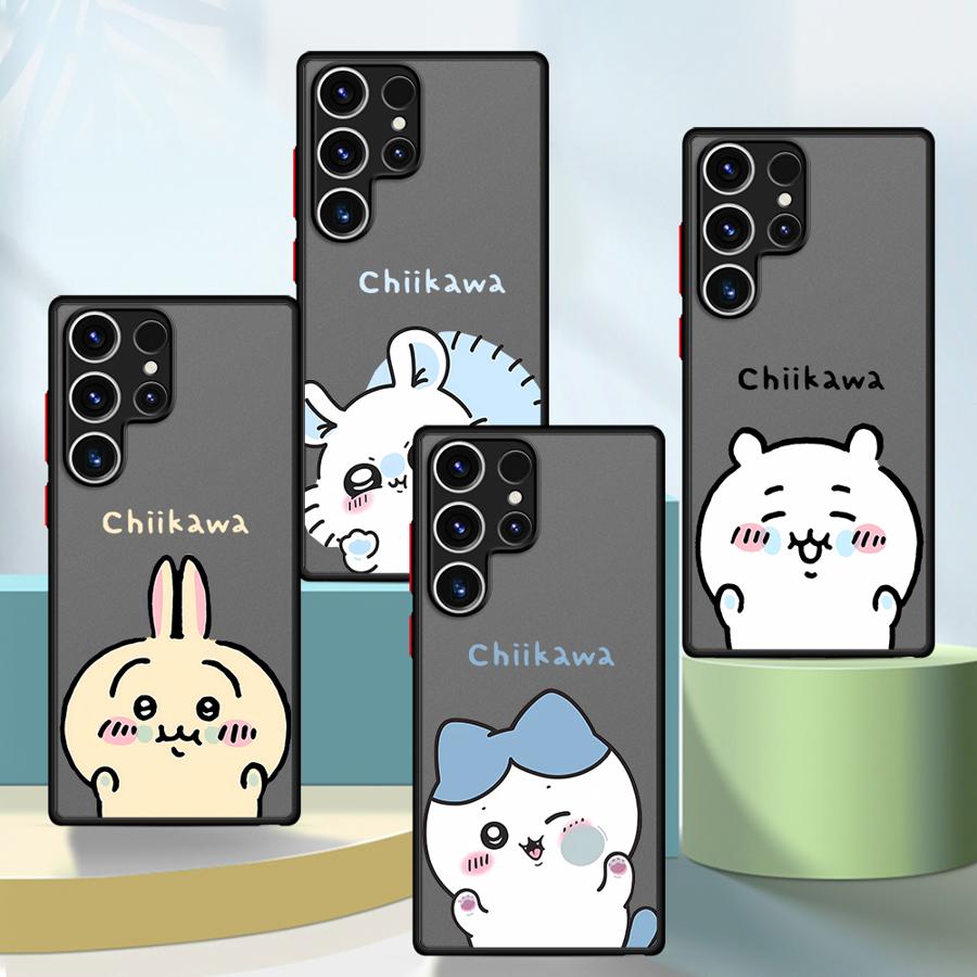 Милый чехол для телефона Chiikawas для Samsung Galaxy Note 10 20 Ultra S10 S9 S8 Plus S10 Lite Мягкий край