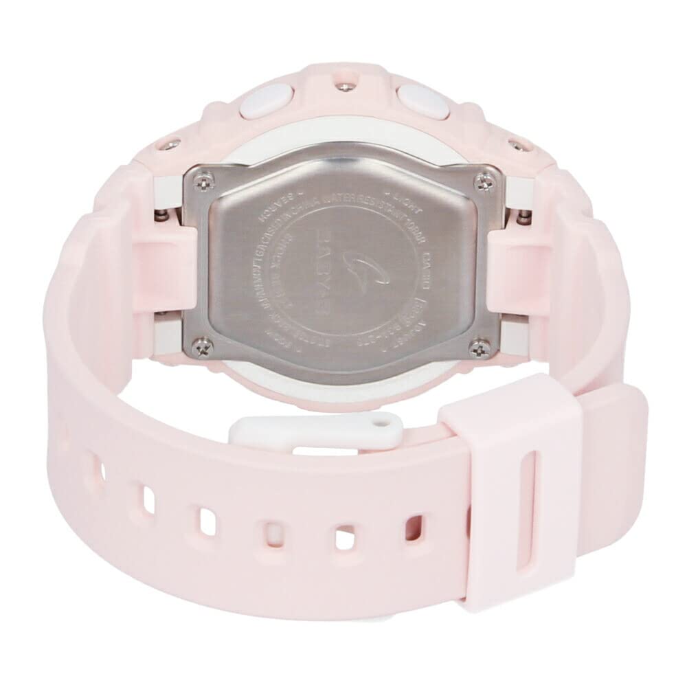 CASIO Baby-G Series 2 BGA-275-4A Analog-Digital Watch, Pink/Beige, Women's, 10 ATM Water Resistant