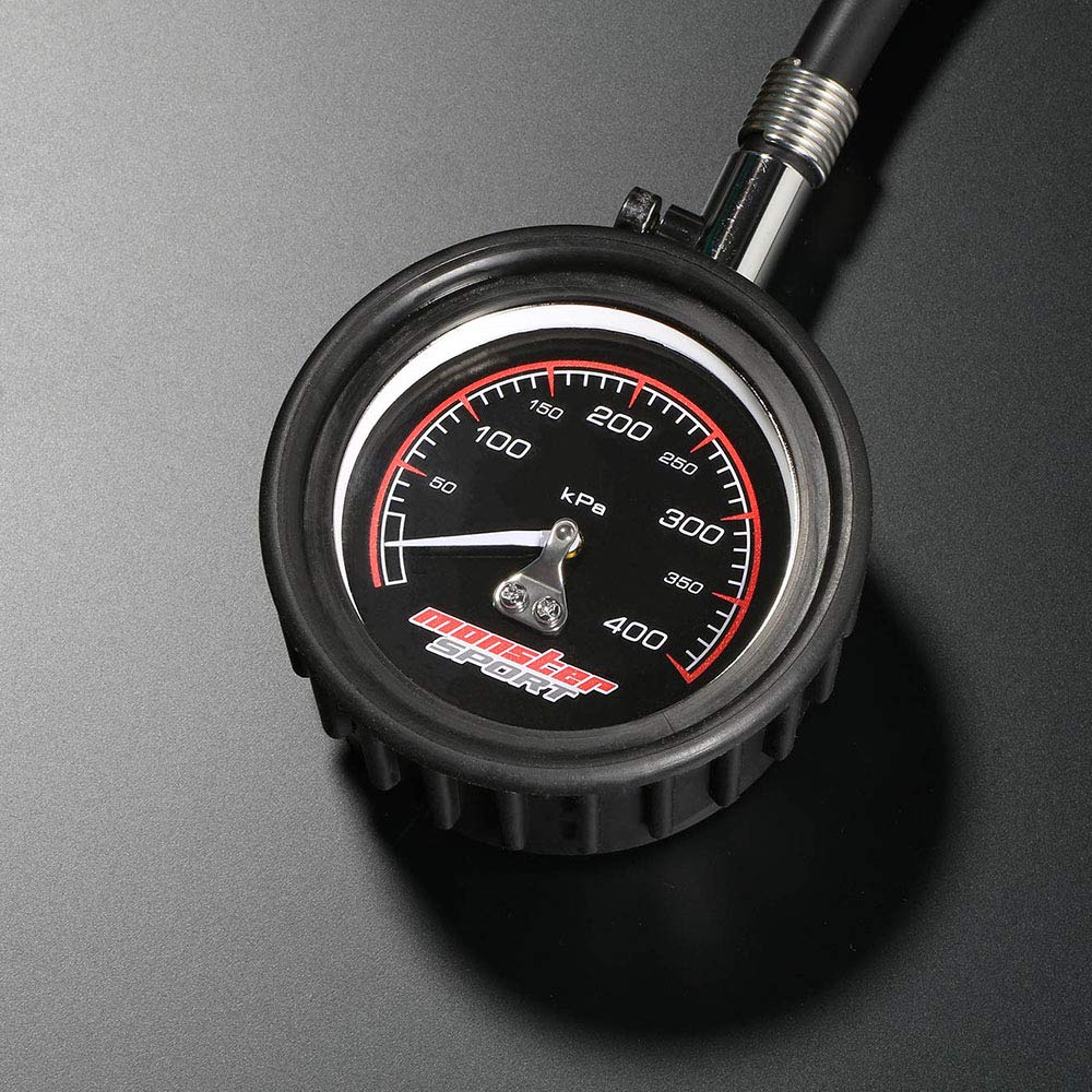 MONSTER SPORT Air Gauge, Black, Universal, 993121-0000MB