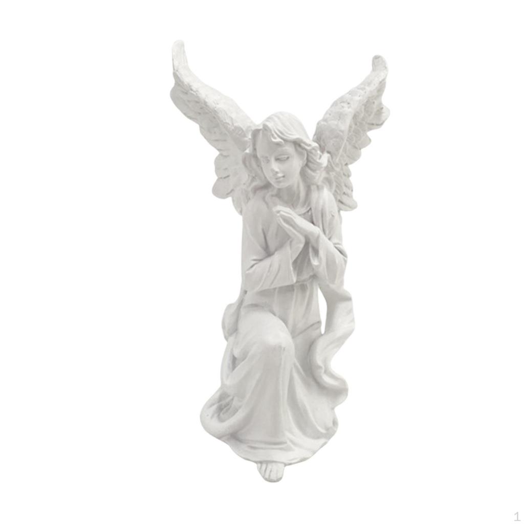 Angel Figurine ,Angel Statue Ornament, Collection ,Resin Collectible for Bedroom