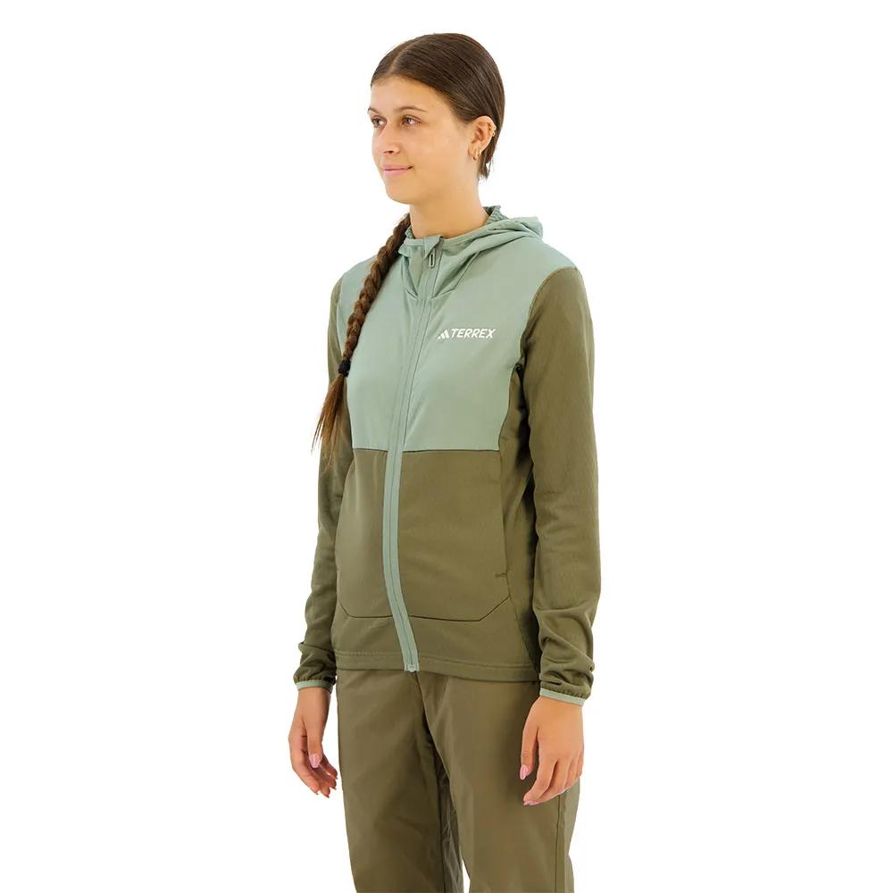 Adidas Флисовая на молнии Terrex Xperior Light